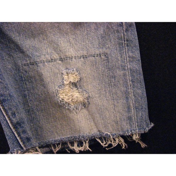 GAP Kids 1969 CUTOFF JEANS SHORTS Cut Off W 24 MEASURED Daisy Dukes Low Rise - Picture 10 of 12